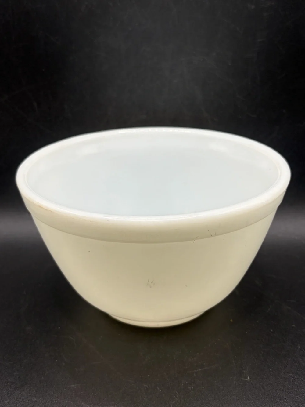 Pyrex USA Vintage Opal White Glass Mixing Nesting Bowl Kitchenware Tableware